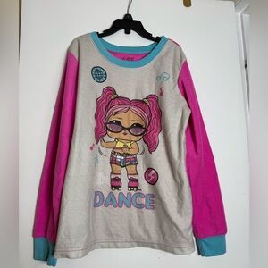 L.O.L. Surprise! Pink and Blue Dance Long Sleeve Pajamas